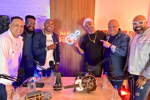 Edição especial de fim de ano do Pod do Brilha recebe Katinguelê